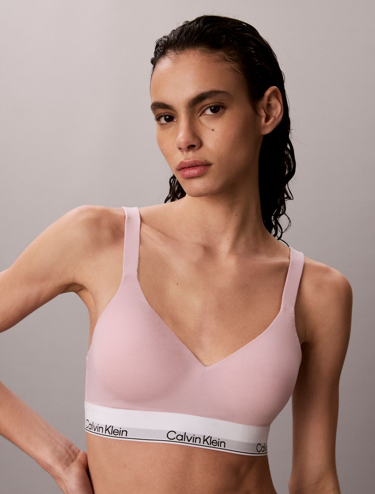 Icon Cotton Modal Lift Bralette - Hawaii Orchid