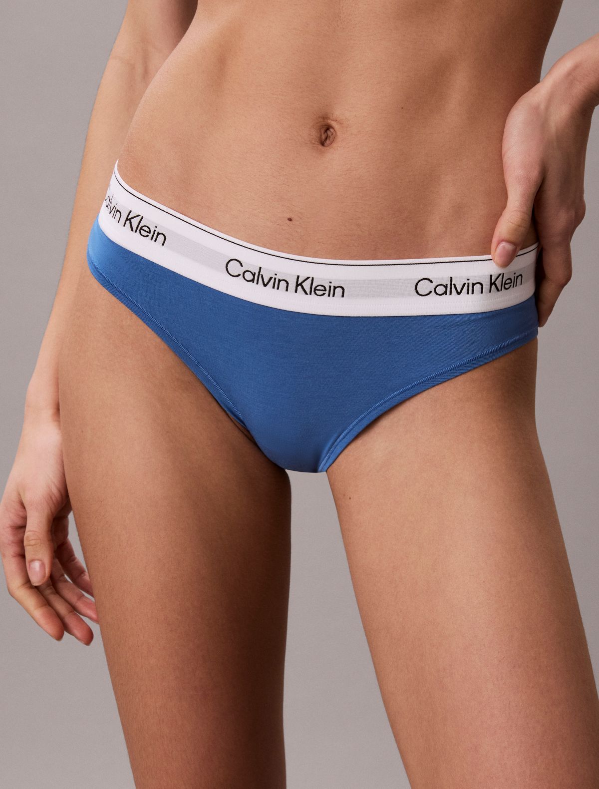 Icon Cotton Modal Bikini - Poseidon Blue