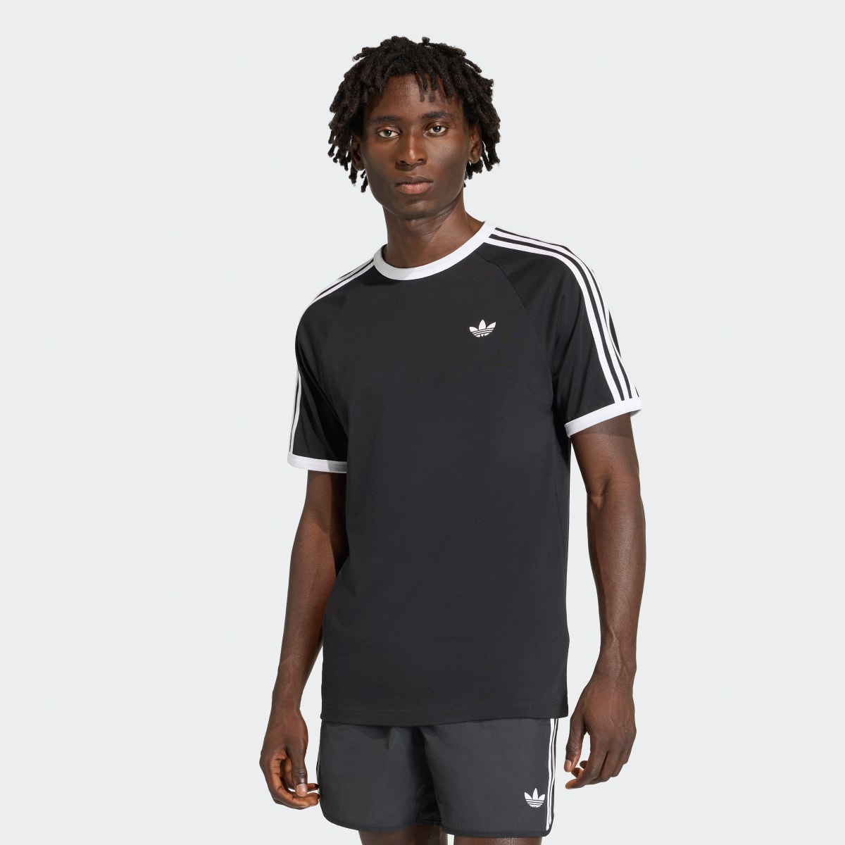 T-shirt 3 bandes – Homme – Black