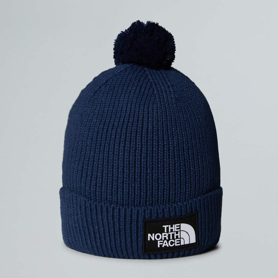 Gorro con logo Box TNF y pompón
