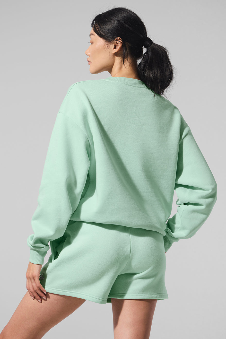 Pull Col Ras-Du-Cou Accolade - Spearmint