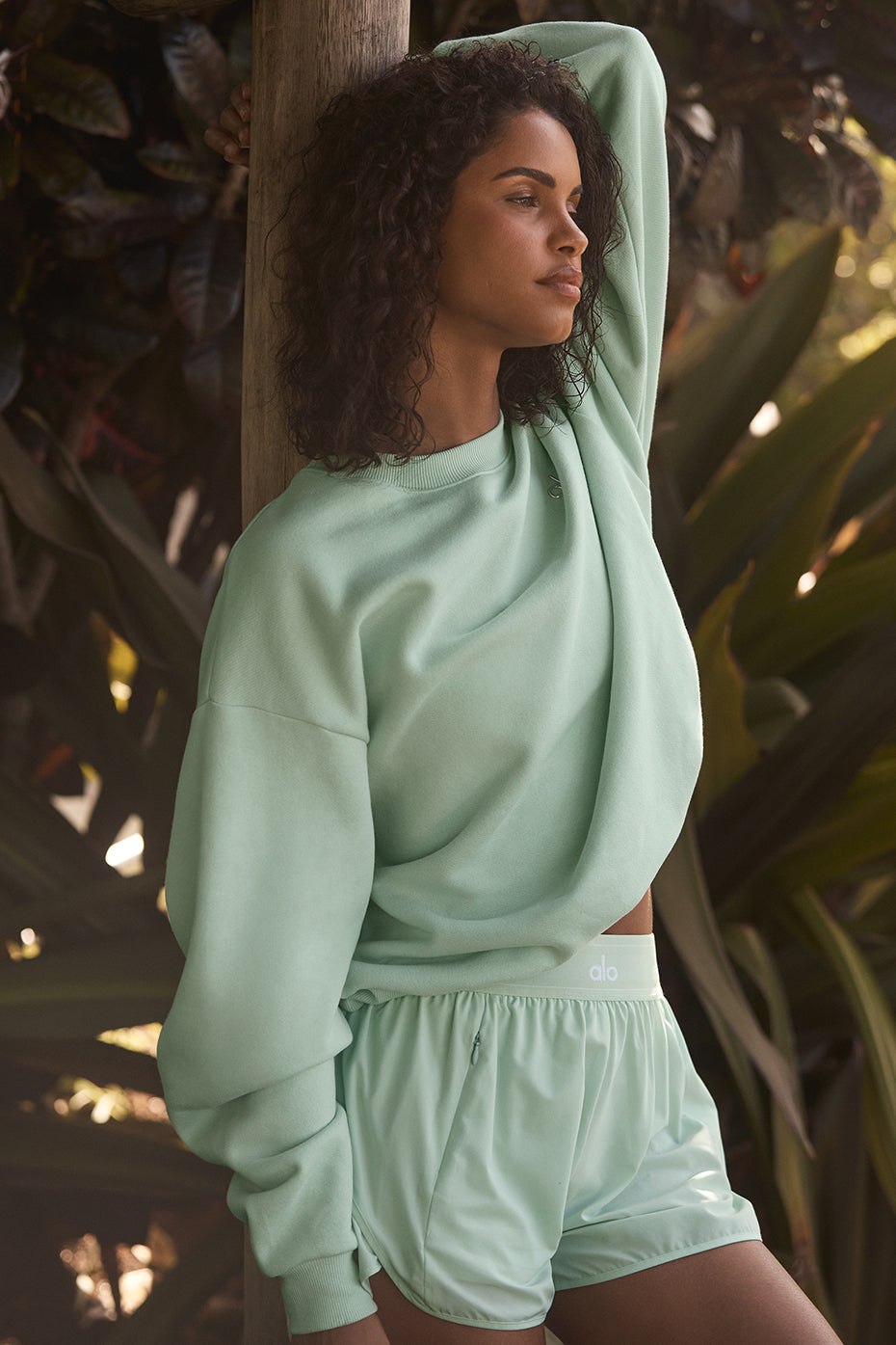 Pull Col Ras-Du-Cou Accolade - Spearmint