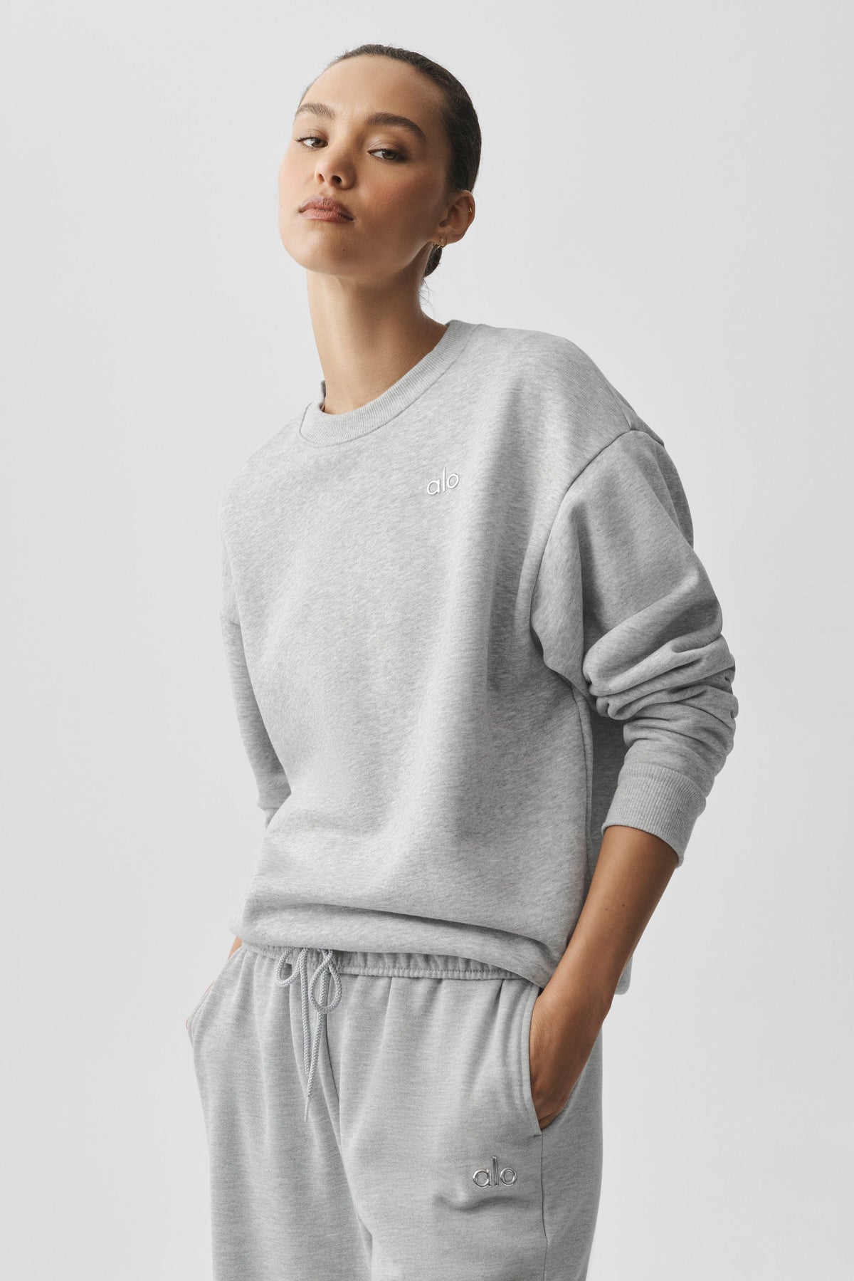 Pull Col Ras-Du-Cou Accolade - Athletic Heather Grey