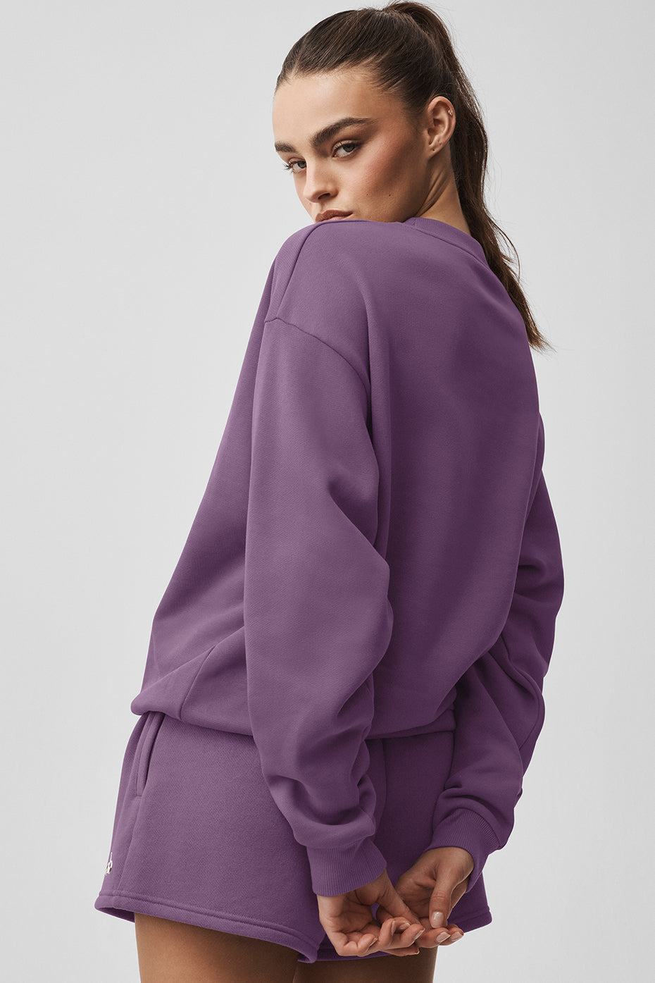 Pull Col Ras-Du-Cou Accolade - Plum Kiss
