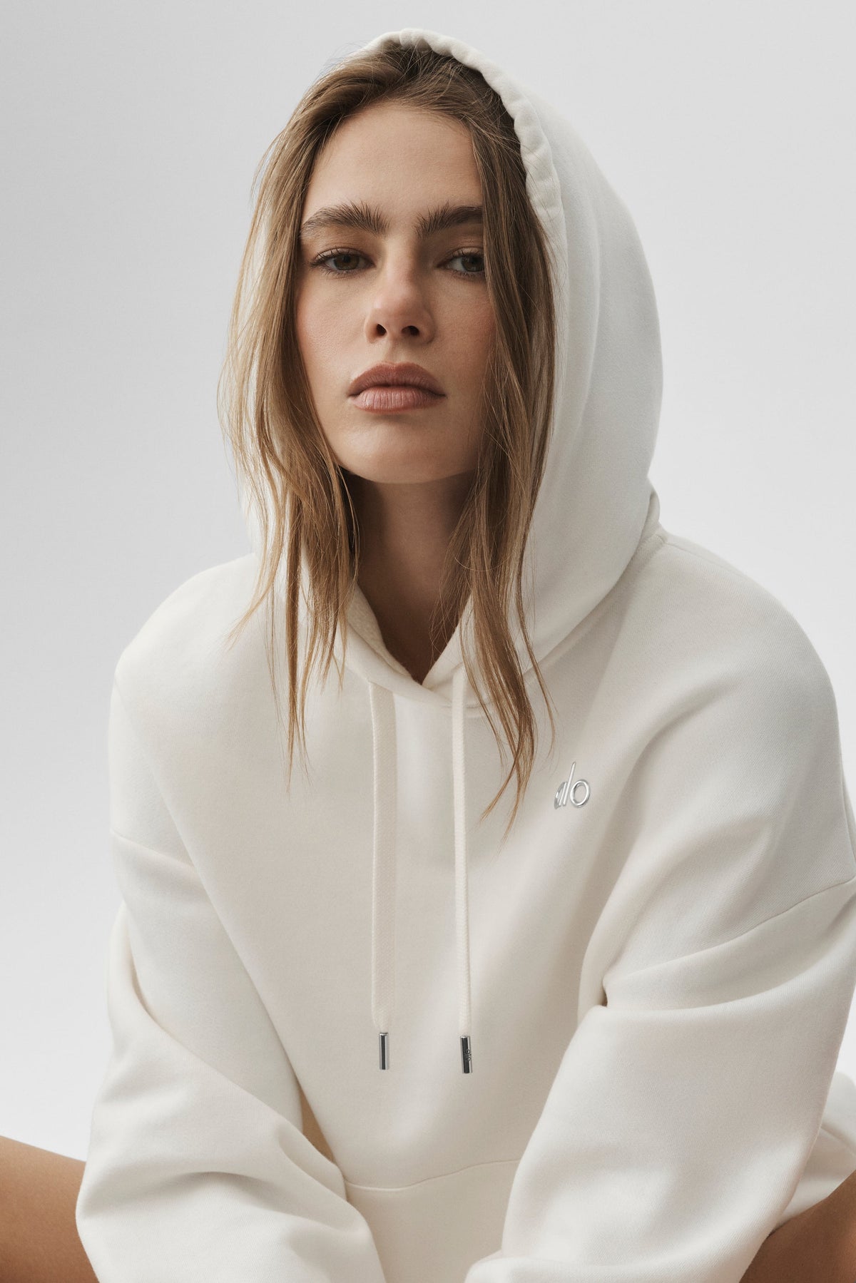 Sudadera con capucha Accolade - Ivory