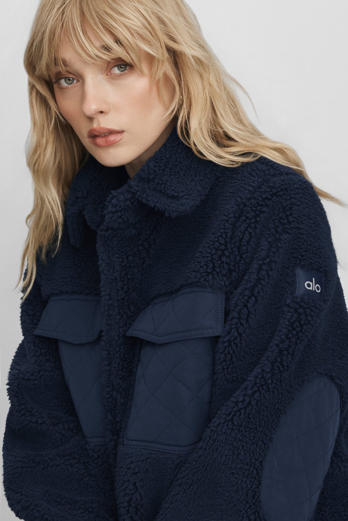Veste-Chemise Sherpa Edge - Navy