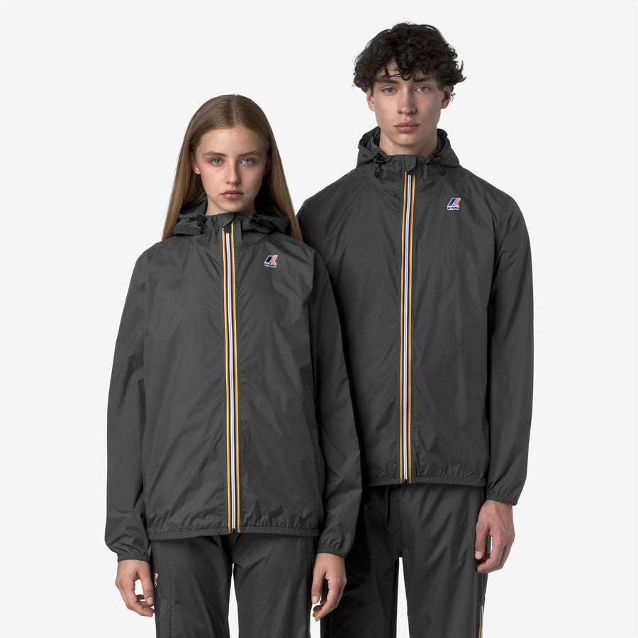 K-Way Le Vrai 4.0 Claude – Chaqueta de largo medio unisex – Grey Shadow Dk