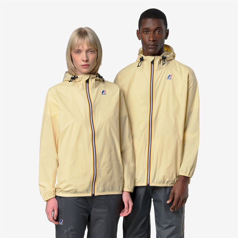 K-Way Le Vrai 4.0 Claude – Chaqueta semilarga unisex – Beige Parsnip