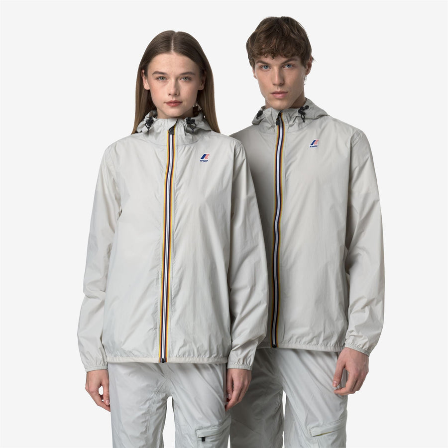 K-Way Le Vrai 4.0 Claude – Chaqueta semilarga unisex – Beige Lt