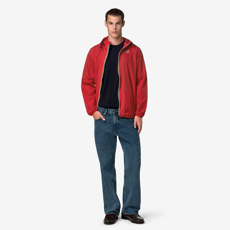 K-Way Le Vrai 4.0 Claude – Chaqueta semilarga unisex – Red