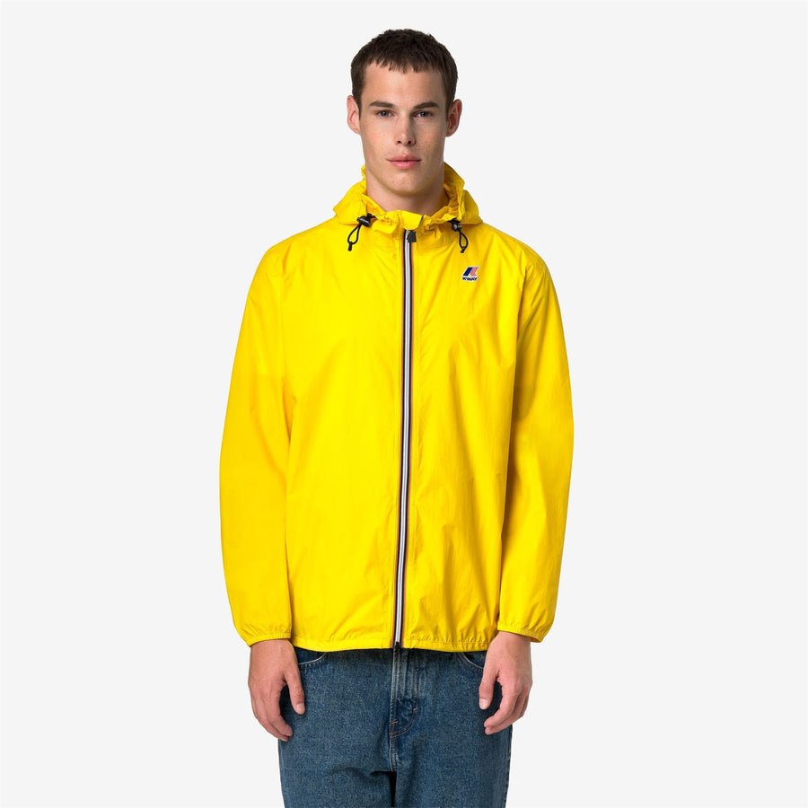 K-Way Le Vrai 4.0 Claude – Chaqueta semilarga unisex – Yellow Dk