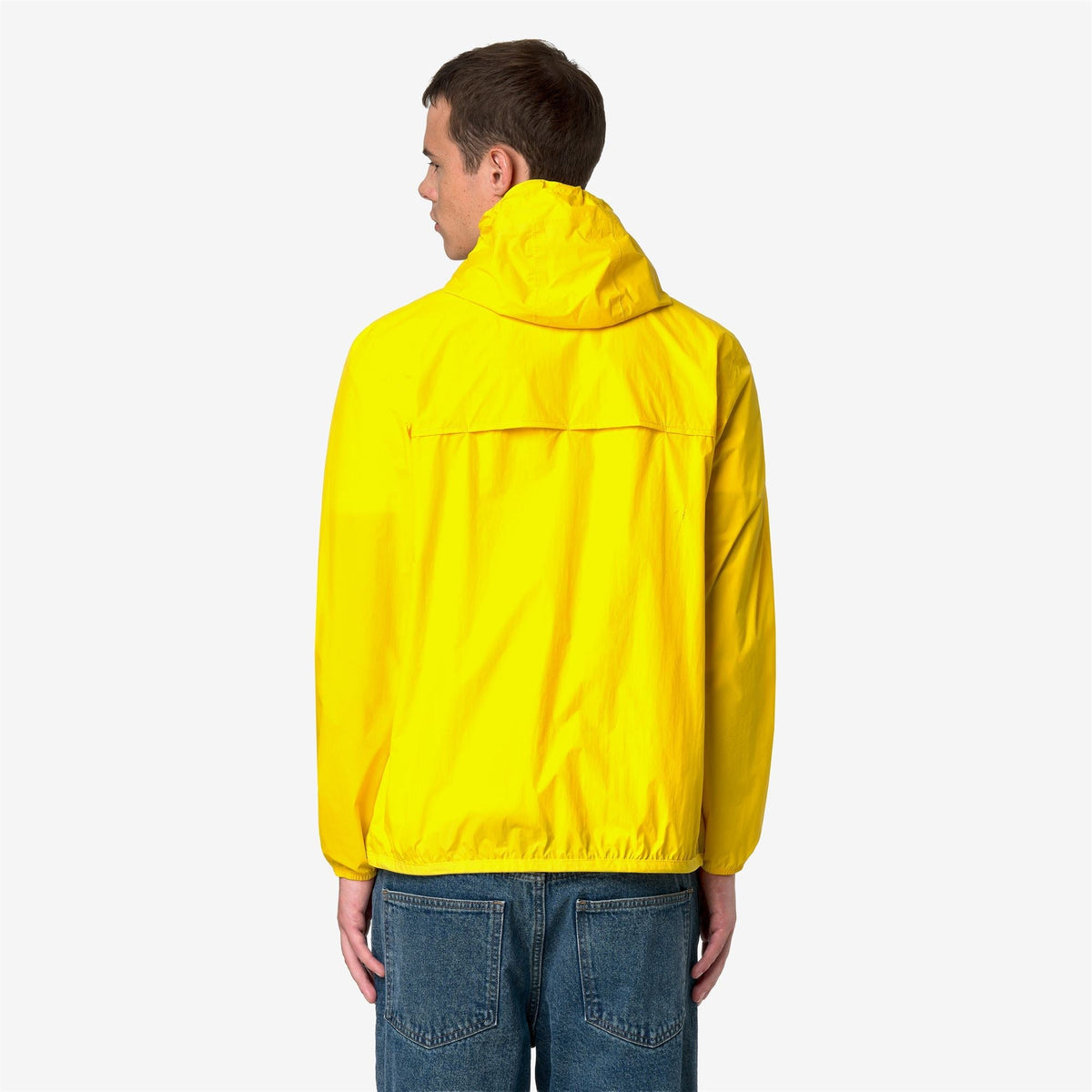 K-Way Le Vrai 4.0 Claude – Veste mi-longue unisexe – Yellow Dk