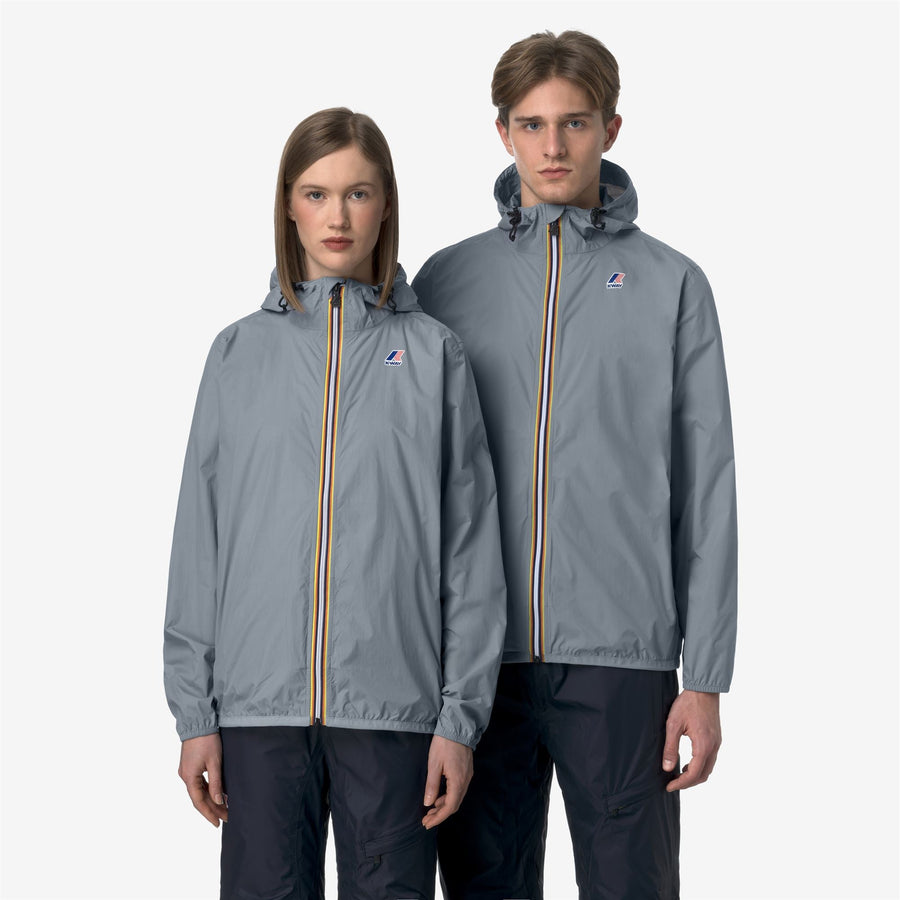 K-Way Le Vrai 4.0 Claude – Chaqueta de largo medio unisex – Grey Md