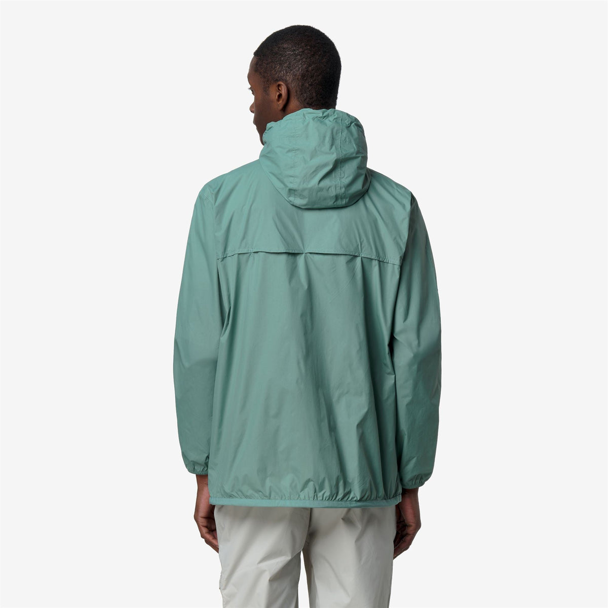 K-Way Le Vrai 4.0 Claude – Veste mi-longue unisexe – Green Mine