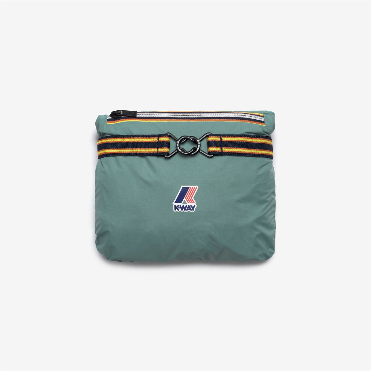 K-Way Le Vrai 4.0 Claude – Veste mi-longue unisexe – Green Mine
