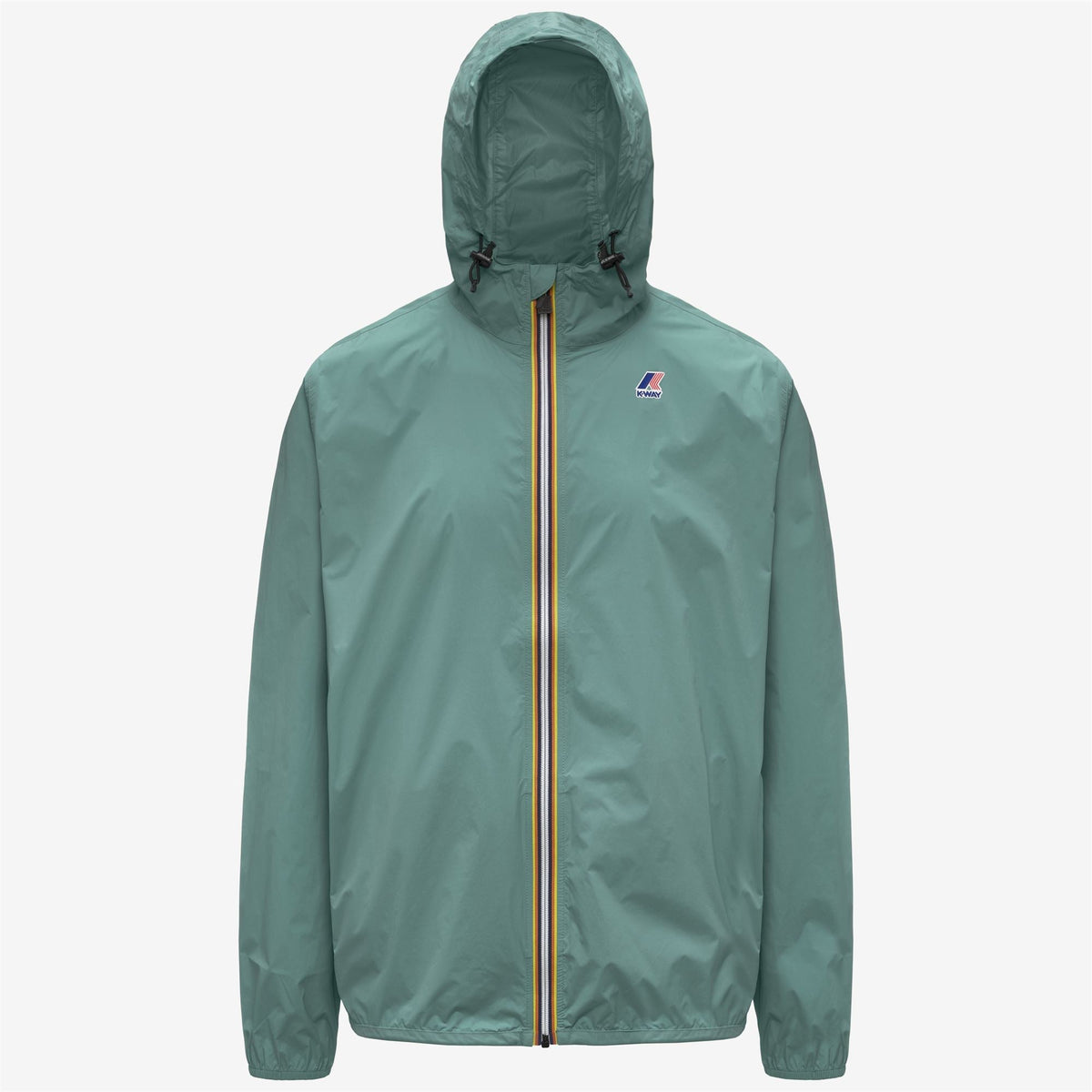 K-Way Le Vrai 4.0 Claude – Veste mi-longue unisexe – Green Mine