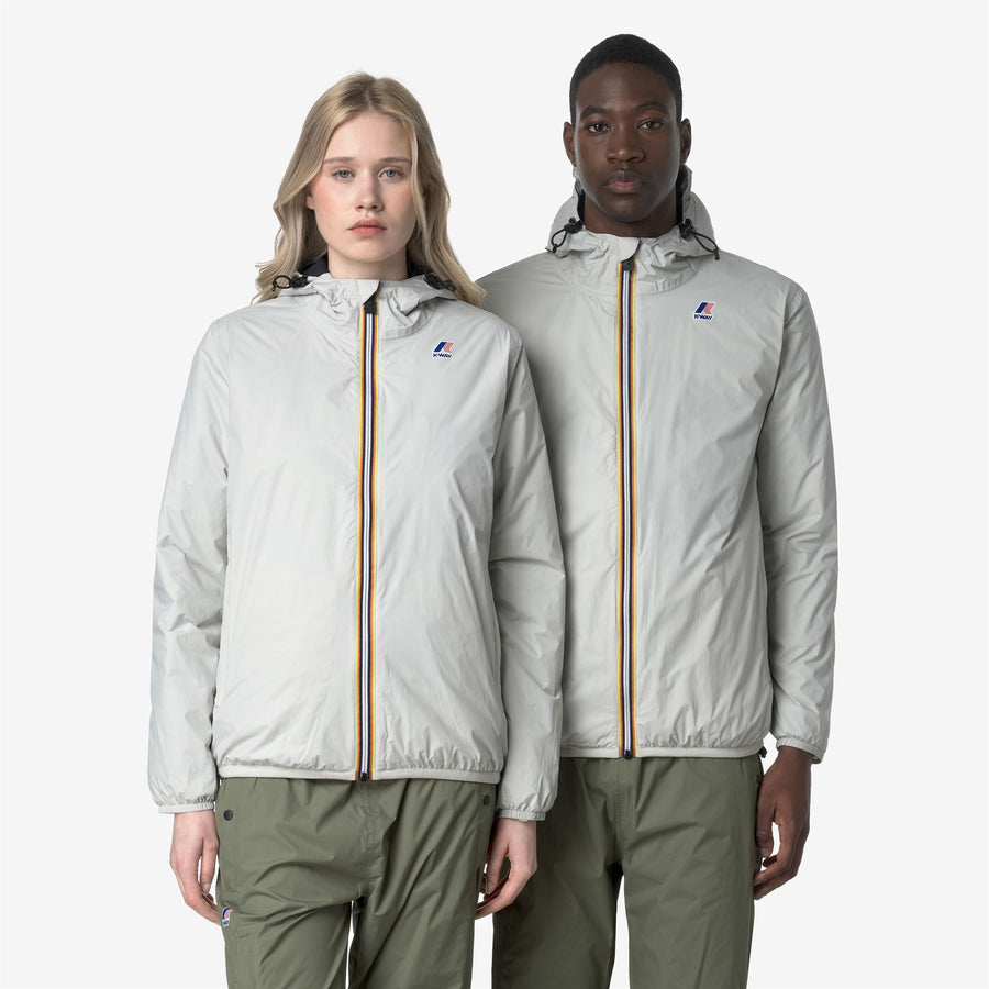 K-Way Le Vrai 4.0 Claude Warm – Chaqueta semilarga unisex – Beige Lt