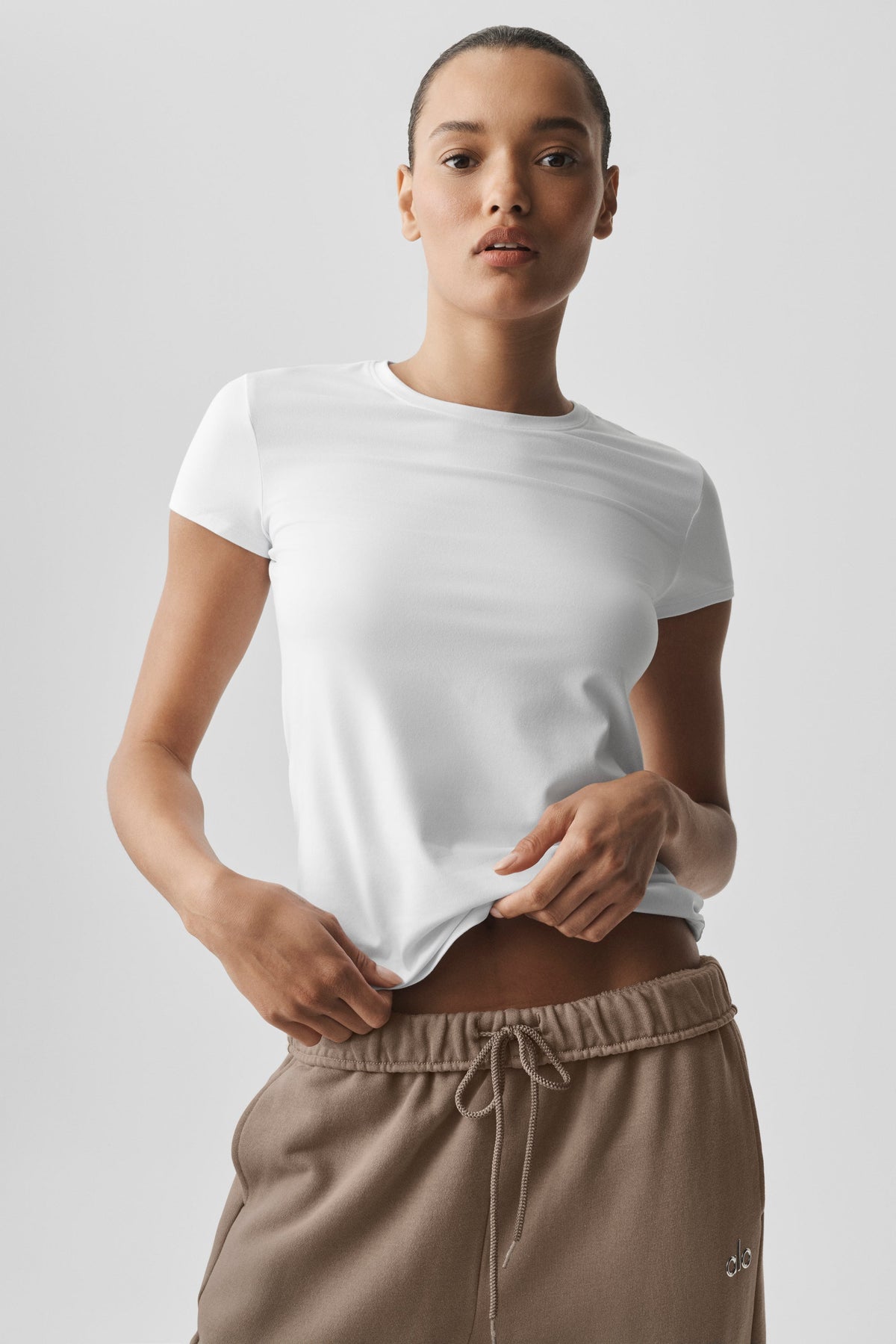Camiseta Alosoft Finesse - Blanco