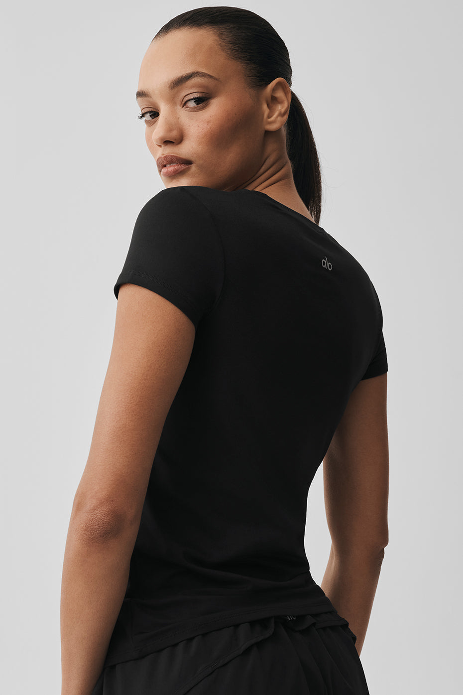Camiseta Alosoft Finesse - Negro