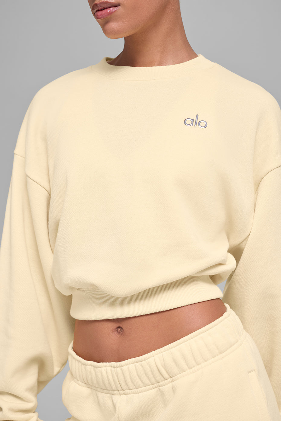 Pull Court Col Ras-Du-Cou Accolade - Candlelight Yellow