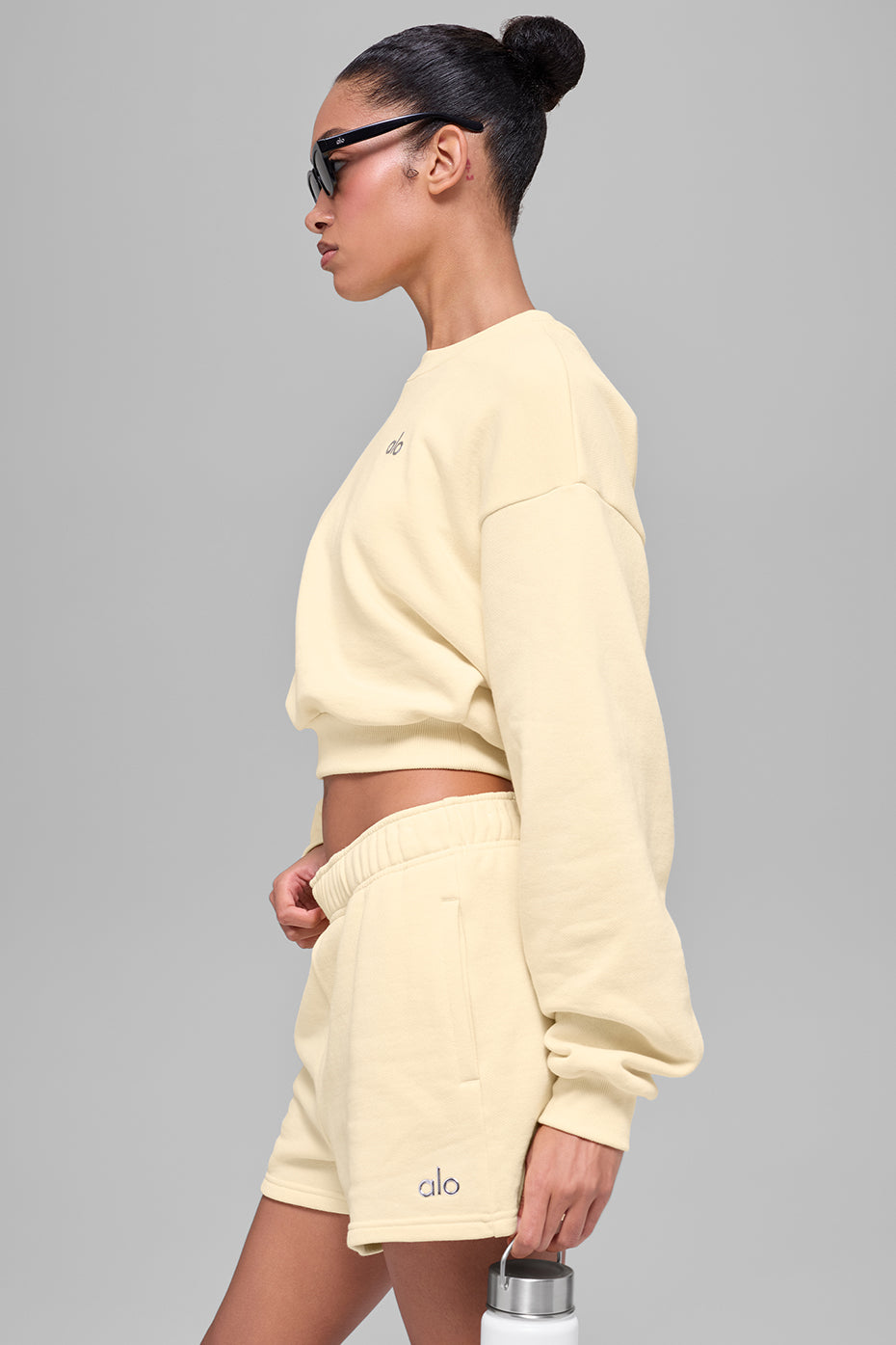 Pull Court Col Ras-Du-Cou Accolade - Candlelight Yellow