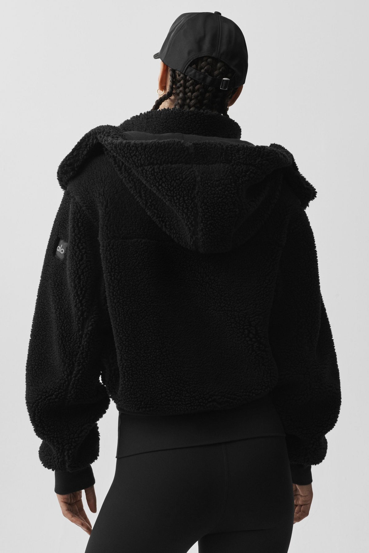 Chaqueta Sherpa Foxy - Negro