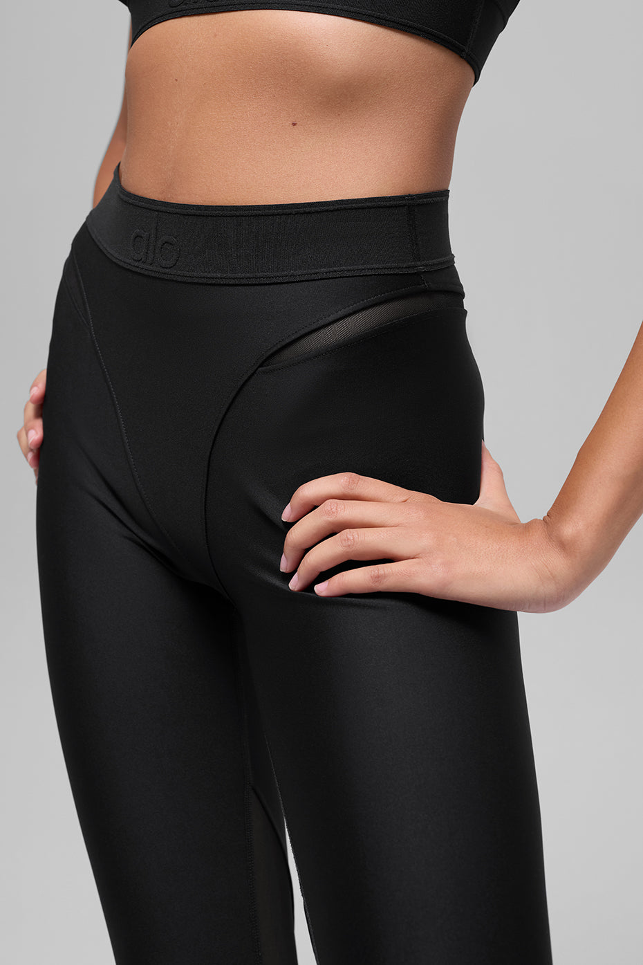 Airlift Legging Taille Haute 7/8 Rebel - Noir