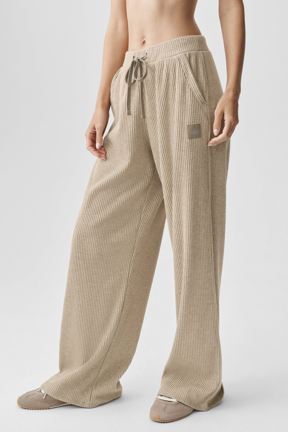 Pantalón ancho Muse - Gravel Heather