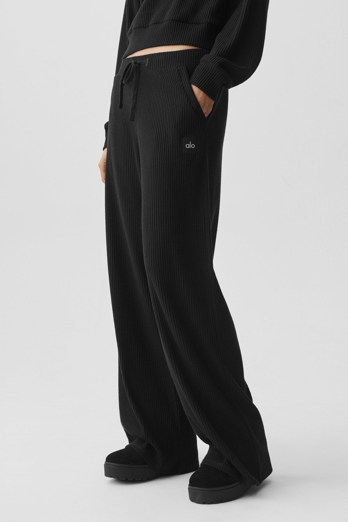 Pantalón ancho Muse - Negro