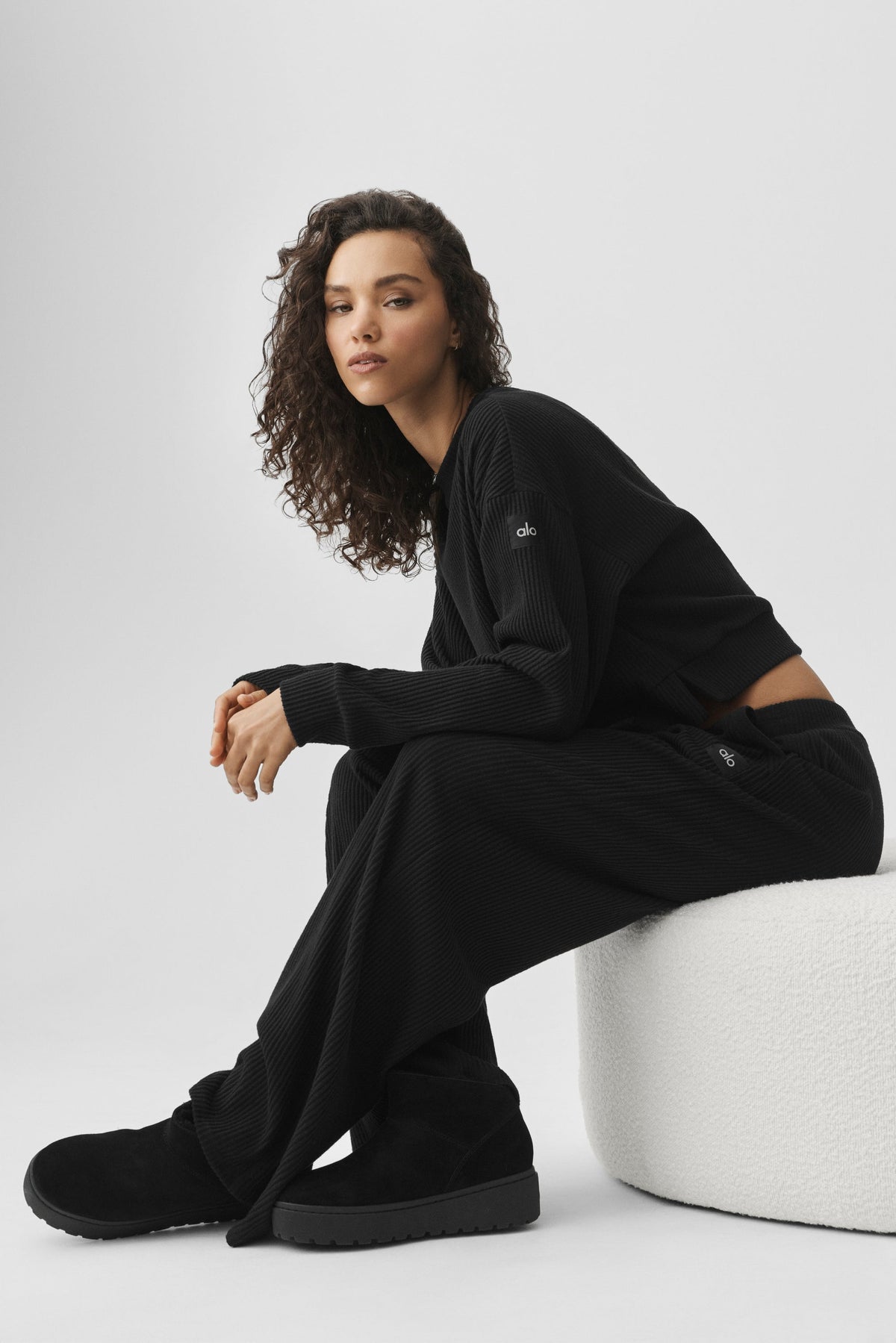 Pantalón ancho Muse - Negro