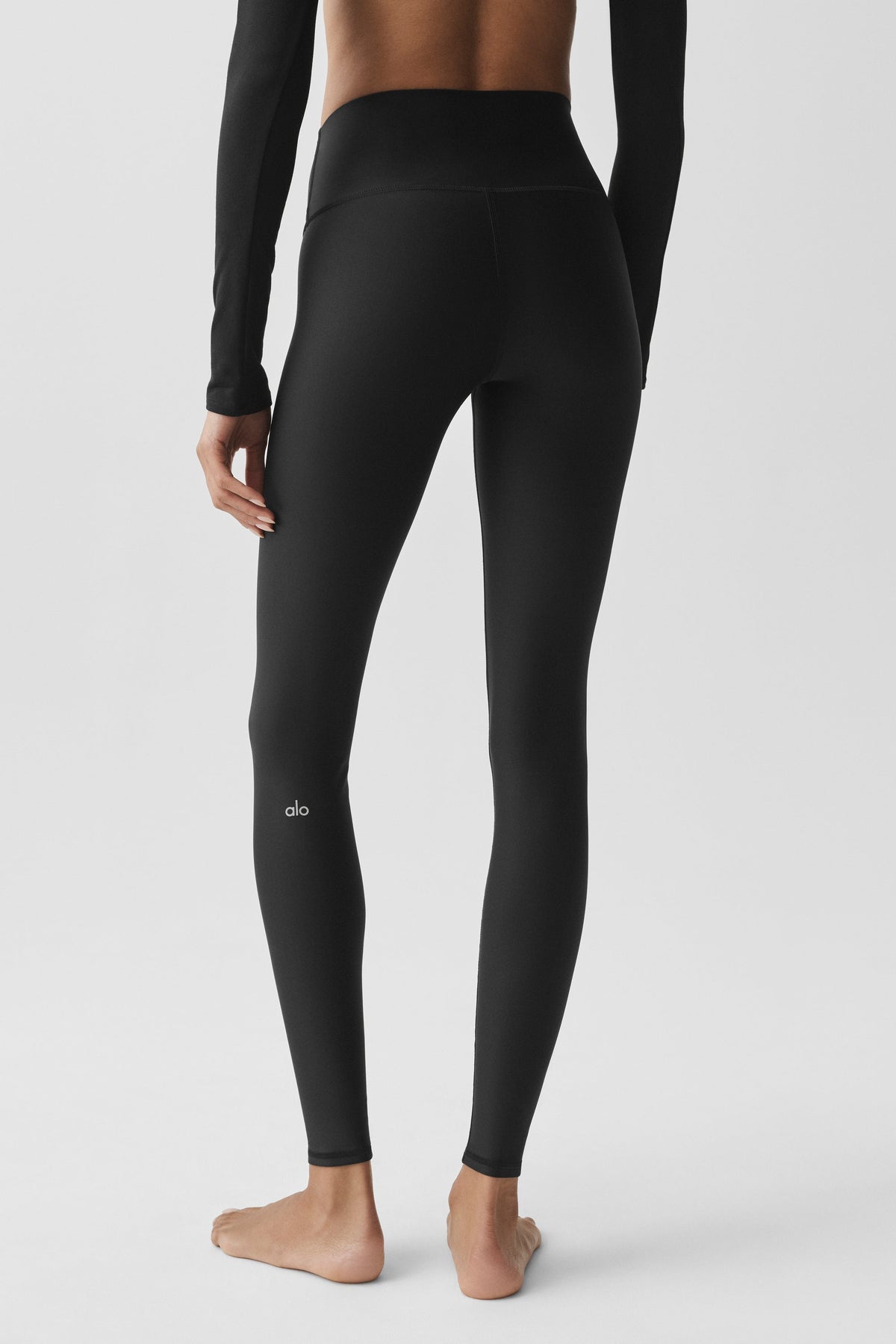 Leggings de talle alto Airlift - Negro