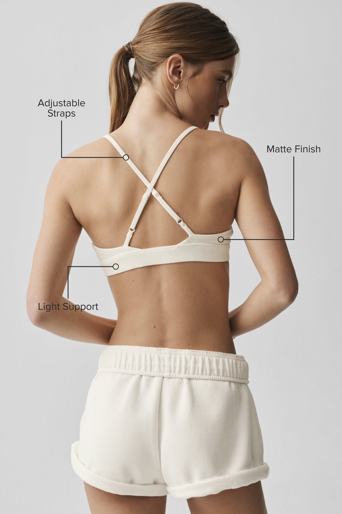 Brassière Splendor - Ivory/Noir