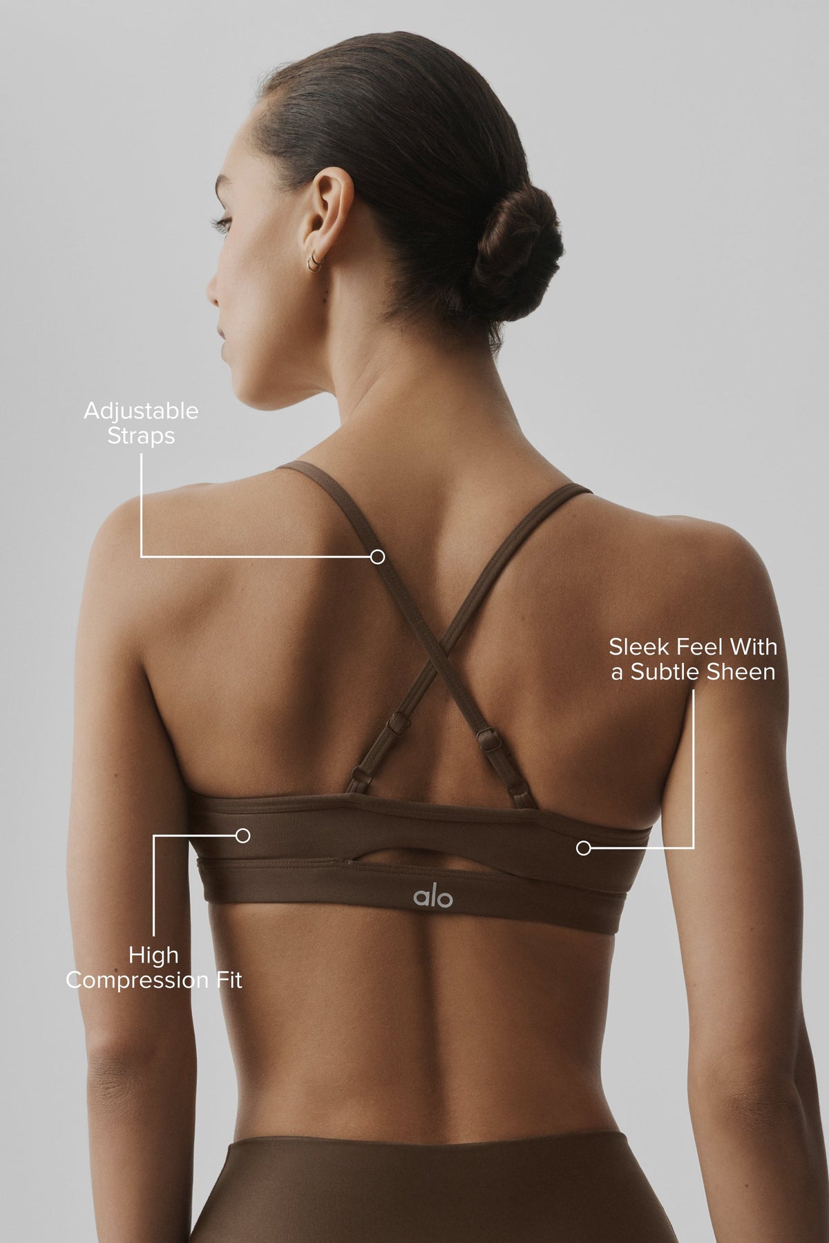 Brassière Airlift Intrigue - Espresso