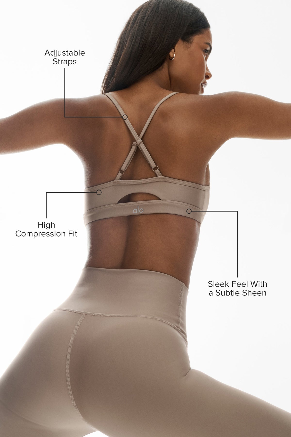 Brassière Airlift Intrigue - Gravel