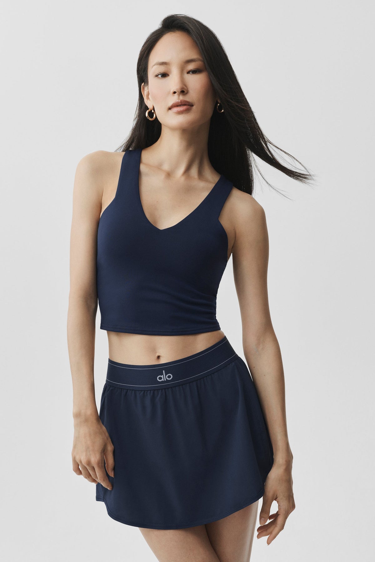 Débardeur Brassière Airbrush Real - Navy