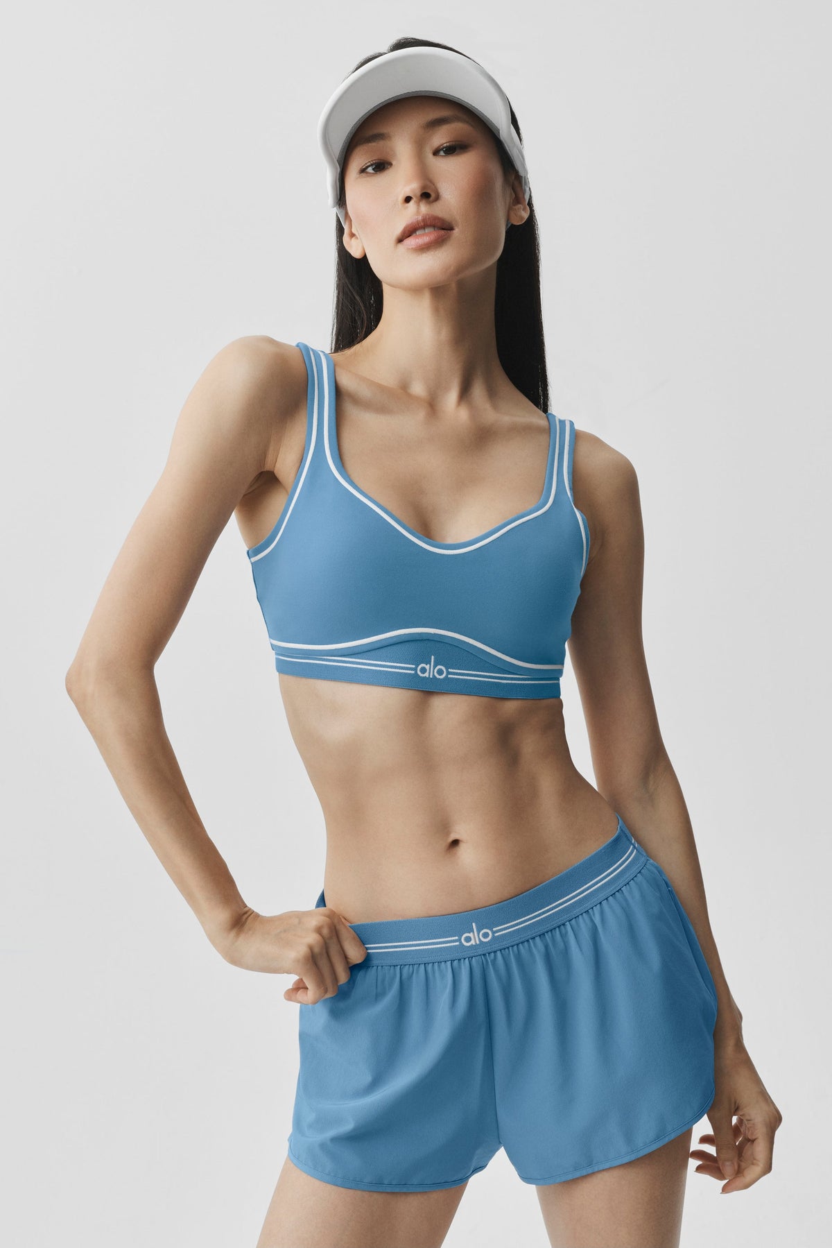 Brassière Airbrush Heart Throb - California Blue/Blanc