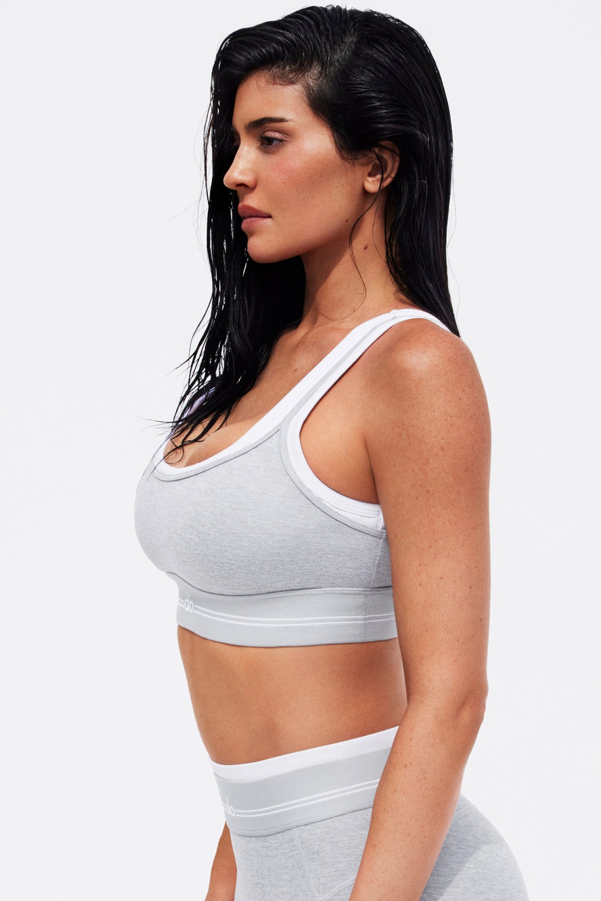 Brassière Alosoft Better Together - Athletic Heather Grey/Blanc