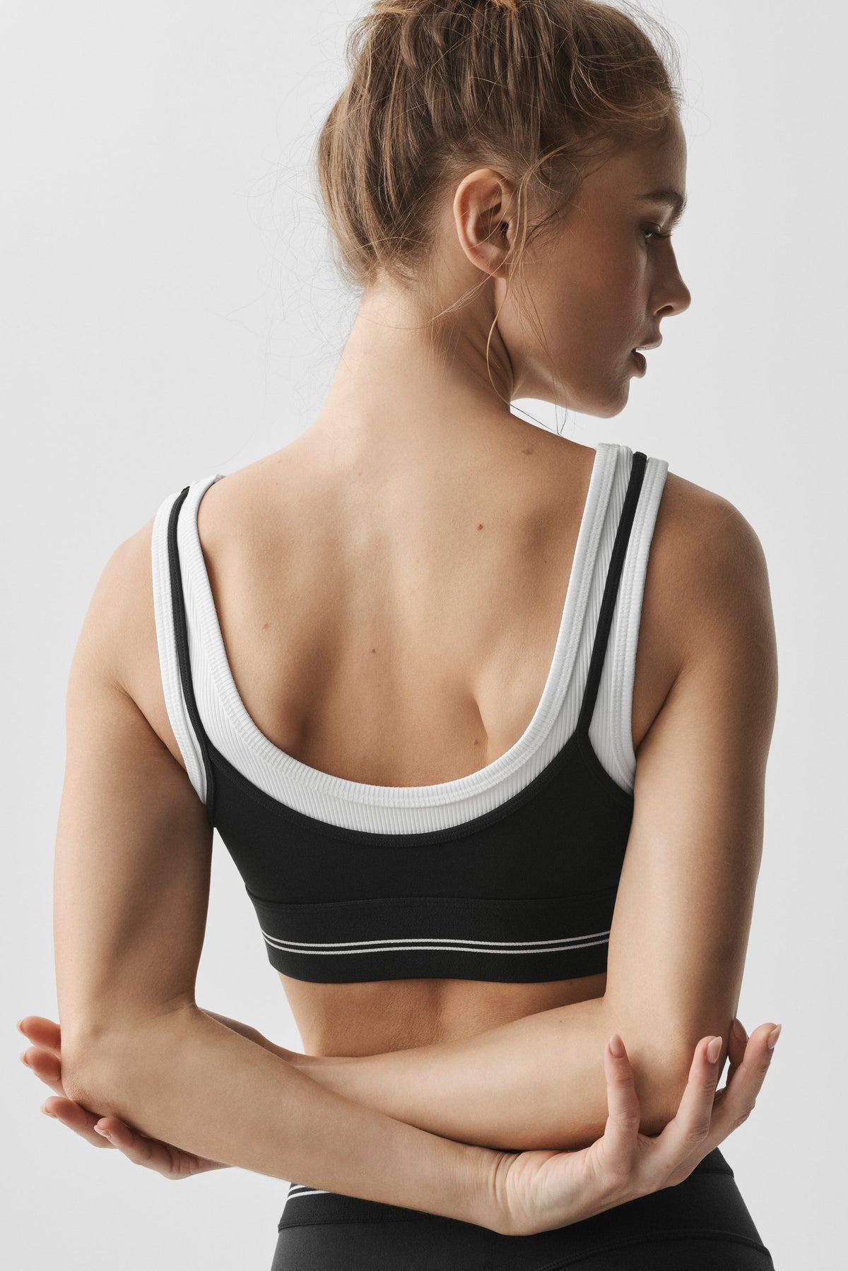 Brassière Airbrush Better Together - Noir/Blanc