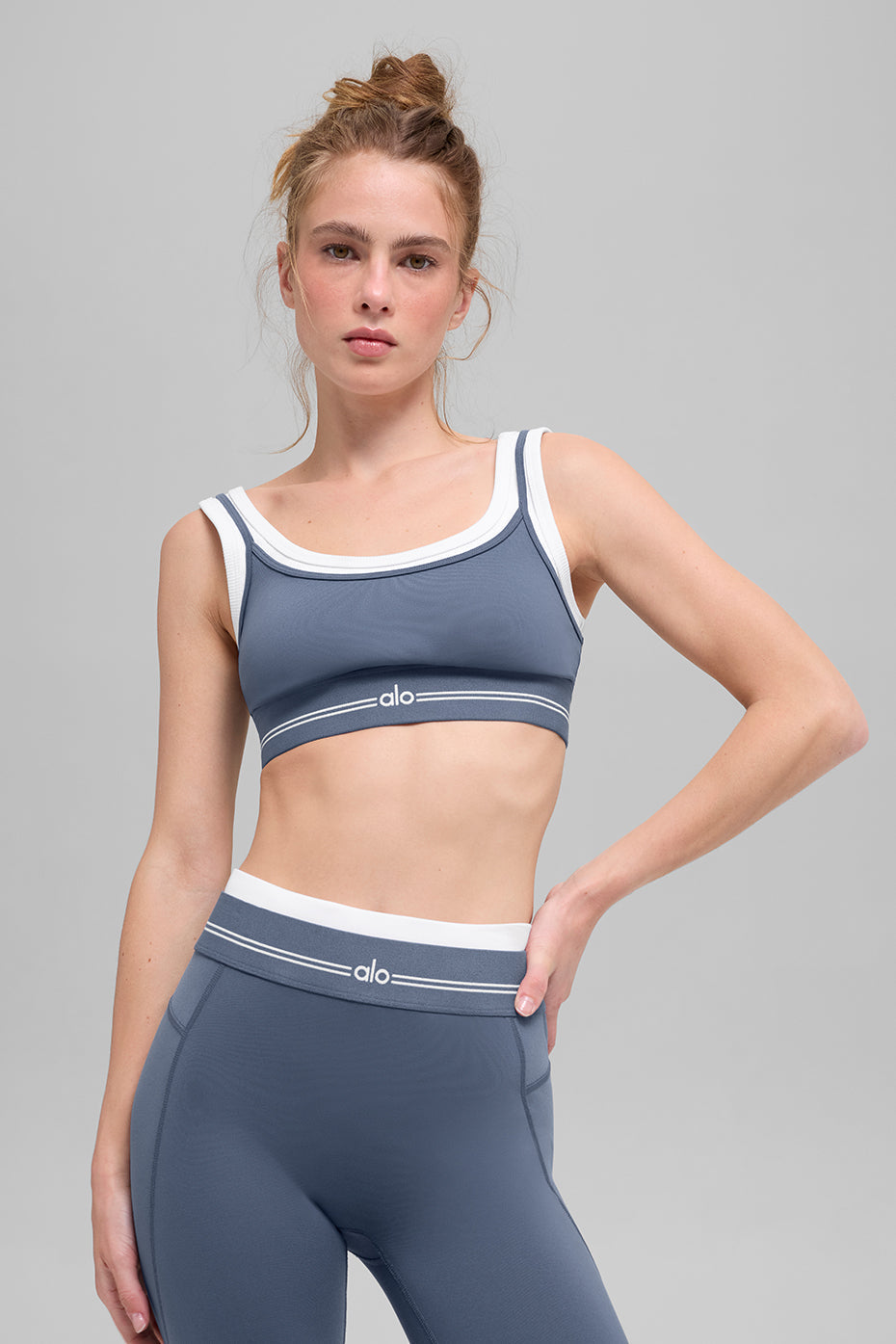 Brassière Airbrush Better Together - Bluestone/Blanc