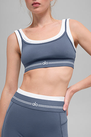 Brassière Airbrush Better Together - Bluestone/Blanc