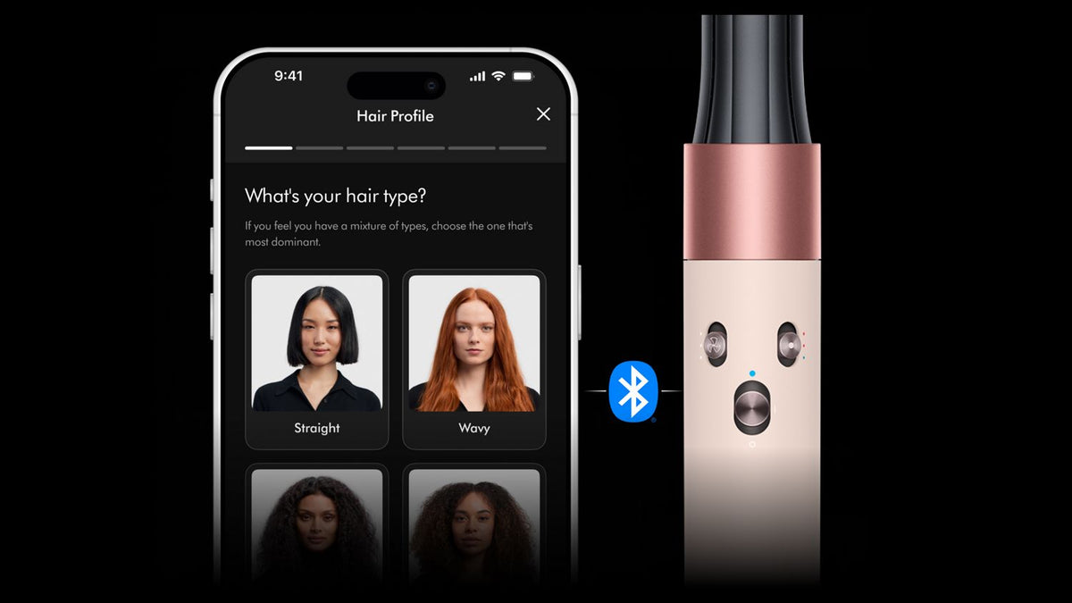 Multi-styler Dyson Airwrap i.d.™ – Tous les types de cheveux – Soie Ambrée