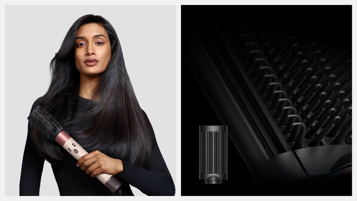 Multi-styler Dyson Airwrap i.d.™ – Cheveux bouclés à frisés – Abricot Céramique