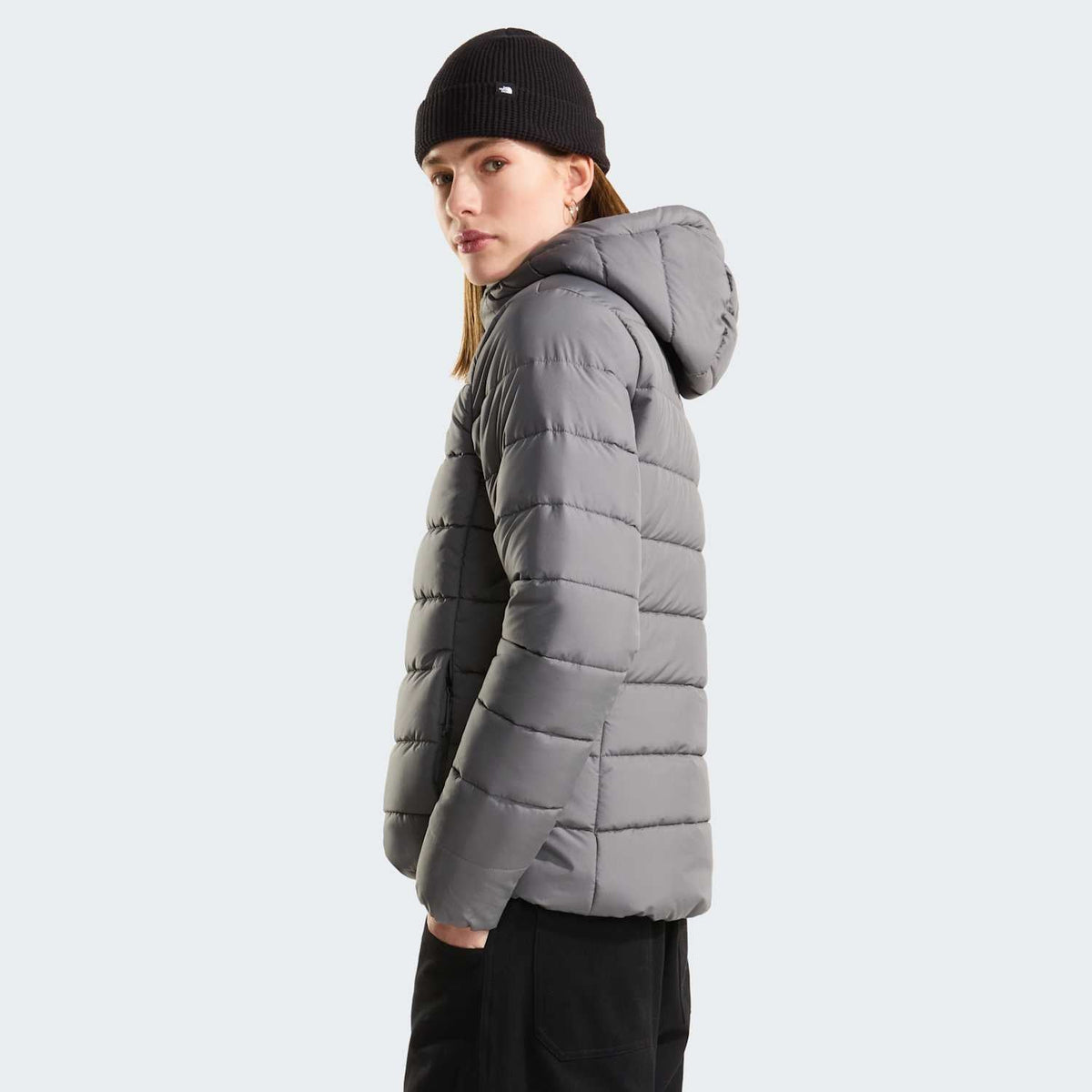 Veste à capuche Aconcagua pour femme - Smoked Pearl