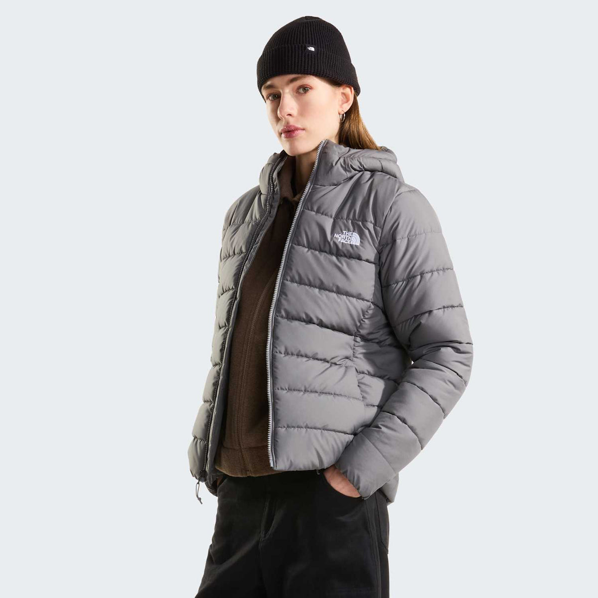 Veste à capuche Aconcagua pour femme - Smoked Pearl