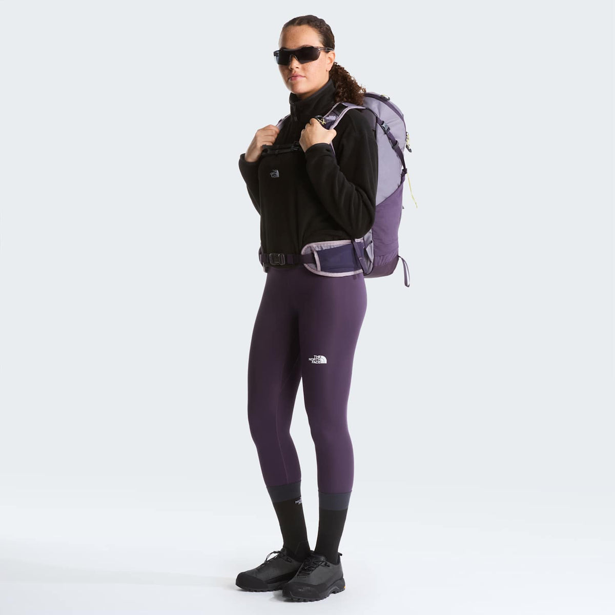 Polaire col zippé Glacier Novelty Logo pour femme - TNF Black