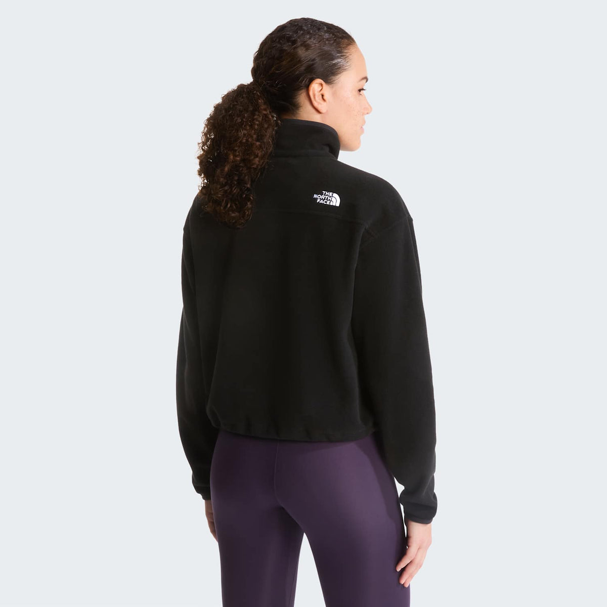 Polaire col zippé Glacier Novelty Logo pour femme - TNF Black