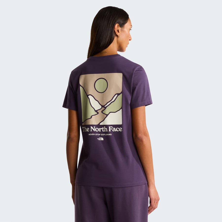 Camiseta estándar Monte Graphic para mujer
