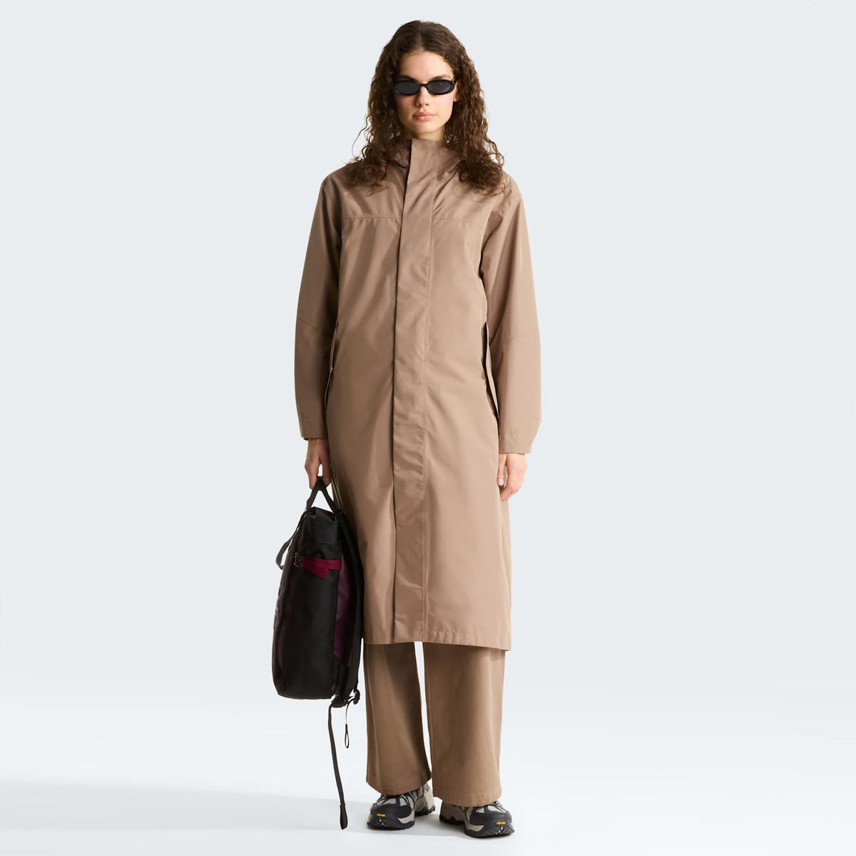 Parka imperméable New Nukabira pour femme - Garnet
