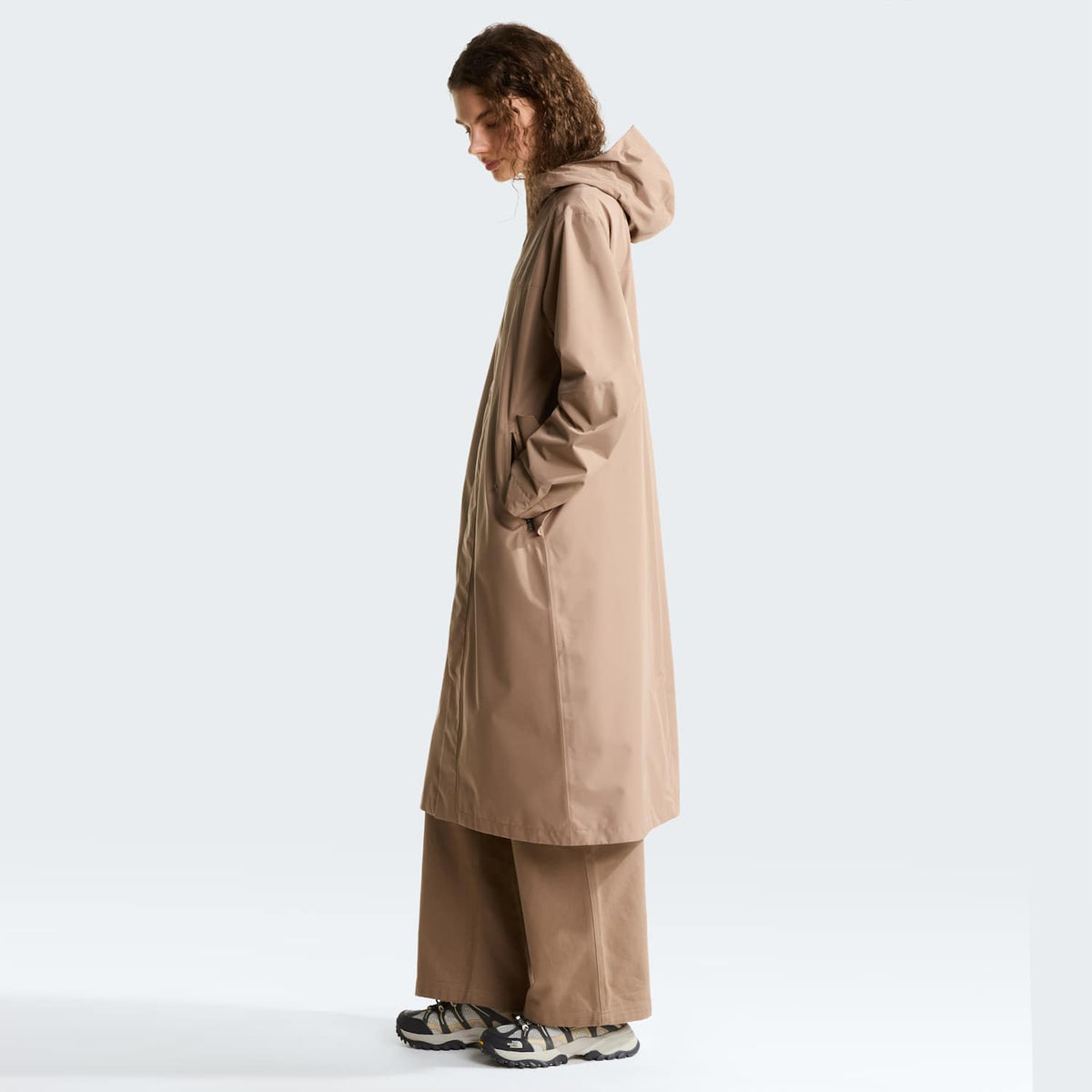 Parka imperméable New Nukabira pour femme - Garnet