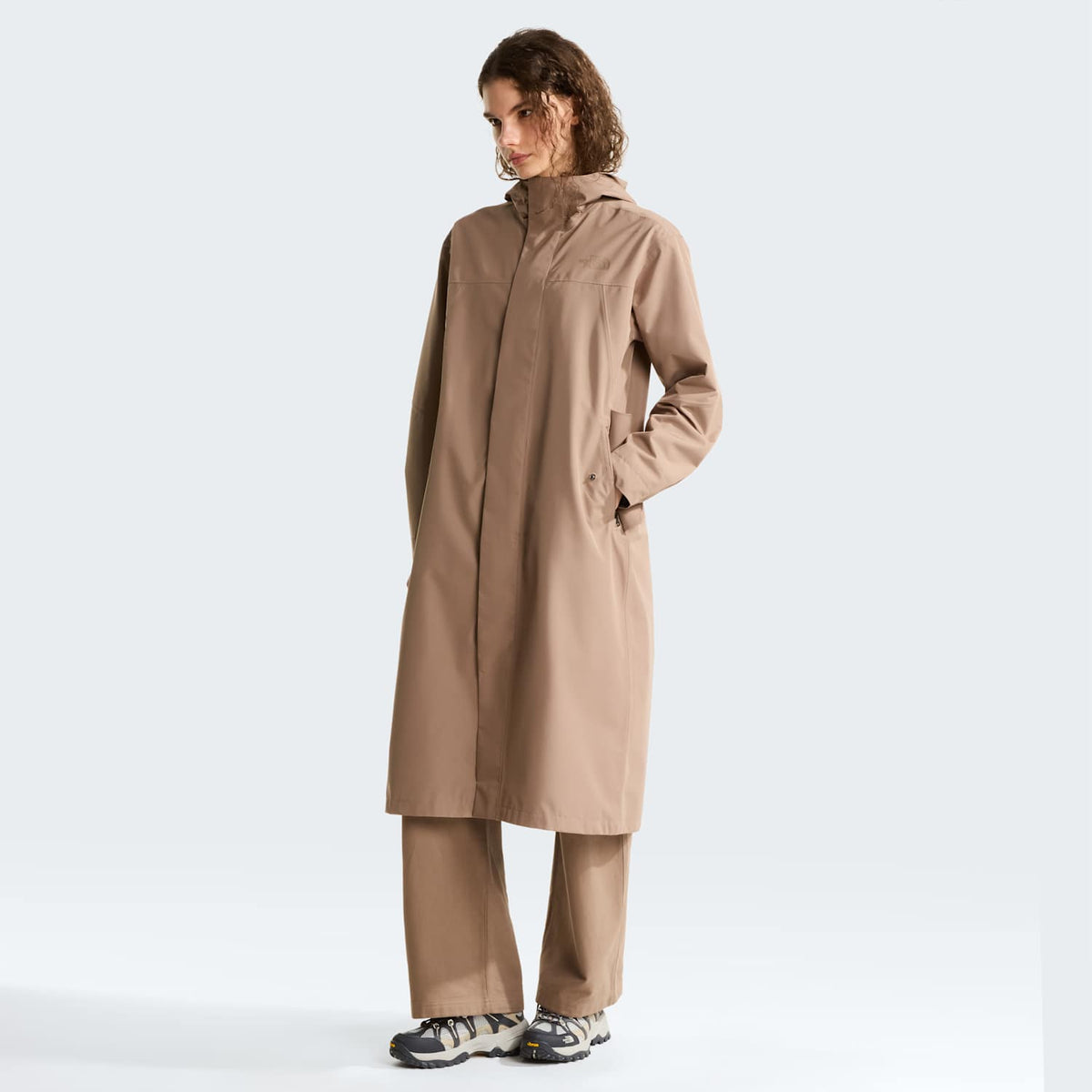 Parka imperméable New Nukabira pour femme - Garnet
